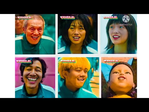 ❤#Sqid Game Main Lead Actor's And Doll🎎Singing 🎶Numa Numa😍 (DeepFake) Part-1