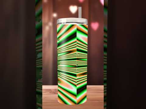 St. Paddy's 20 oz skinny tumbler.