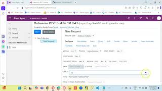 Lesson651 - Dataverse REST Builder  - Power Apps 1000 Videos