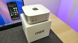 Mac Mini M4 2024 - Unboxing and Setup