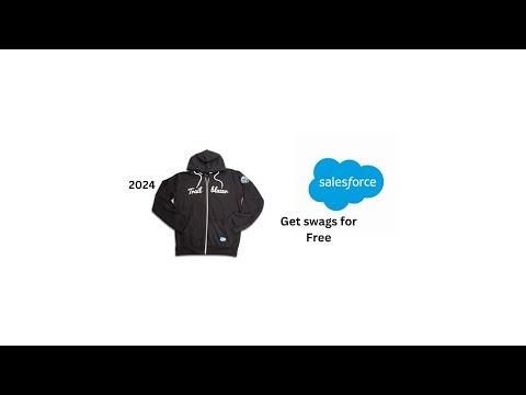 Get free Swags by solving few quizzes in April 2024. Salesforce Trailhead.