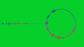 S11 Green Screen Trance DJ Audio  Spectrum Waveform Effect