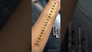 FENTY BEAUTY | Pro Filt'r Soft Matte Longwear Foundation - Caramel Swatches is now Autumn Swatches