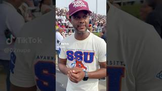 Savannah State Alumni at South Carolina State University Homecoming #HBCU #SSU #SCSU #Nupes 🧡💙🐅