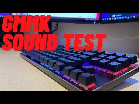 Glorious GMMK TKL Gateron Browns - Sound Test!
