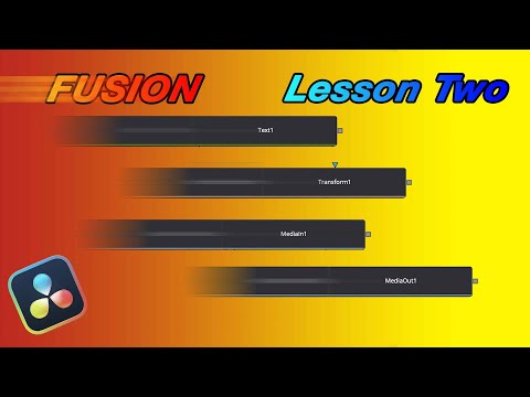 DaVinci Resolve Fusion Lesson 2   Organizing Nodes and common attributes
