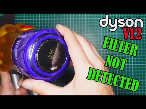 Dyson V12 Slim Detect - "Filter not sealed" error - PCB repair