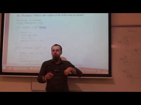 CS204 - Advanced Programming - Week 7 [2/2] - MIDTERM 1 PREPARATIONS