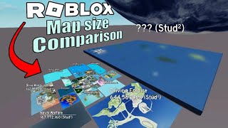 Roblox Map Size Comparison🗺️