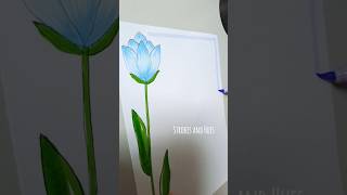 Beautiful flower border design|#shorts #flowerborderdesigns #borderdesign #projectdesign