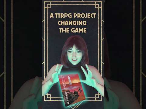 The TTRPG project getting me out of my comfort zone