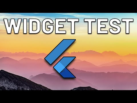 Flutter Widget Testing Tutorial For Beginners - Practical Guide