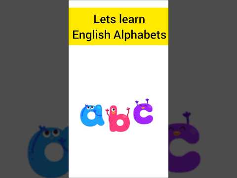 ABC Song  English Alphabets #singalong #learn