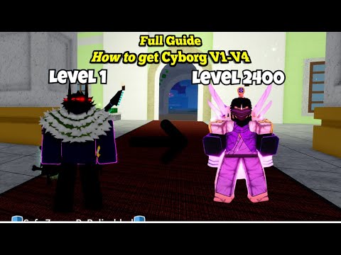 Ultimate Guide: How to Get Cyborg V1-V3 FAST & EASY in Bloxfruits!