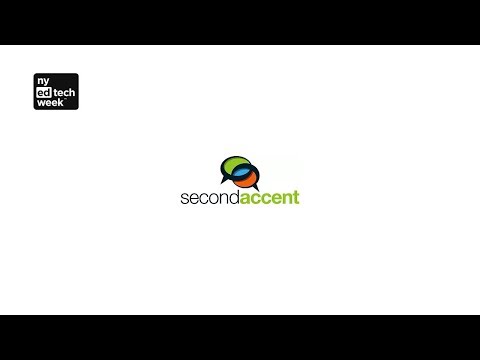 SecondAccent pitches at New York Edtech Week 2017