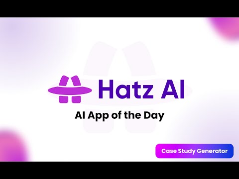 App of the Day - Case Study Generator