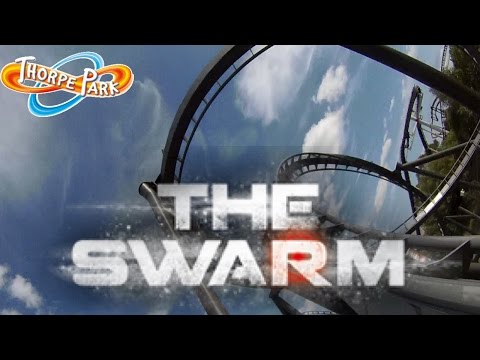 ROLLERCOASTER POV // THORPE PARK // THE SWARM