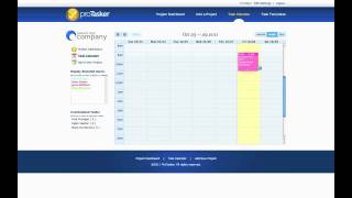 Task Scheduling in ProTasker Project Management Software