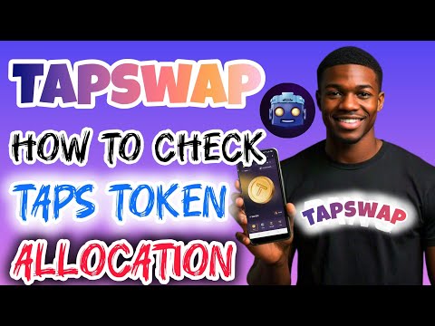 How to Check Your Tapswap Allocation | Taps Token Allocation | Claim Your Tapswap Allocation