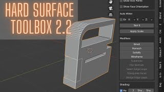 Hard Surface toolbox 2.2 out now! #3dslasher #blender #HSTB