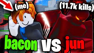 BACON Hunts Down TOXIC Pro Tryhards With INSANE JUN Skills..💀 | Legends Battlegrounds