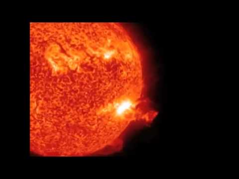 Cool (hot) solar activity from NASA's Solar Dynamics Observatory.