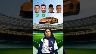 Ronaldo vs Messi vs Neymar vs Mbappe challenge #sports #ronaldo #messi #neymar