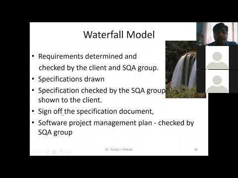 The Embedded System Life Cycle Waterfall Model Lecture 11