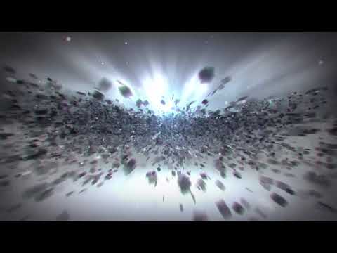 Particle logo animation