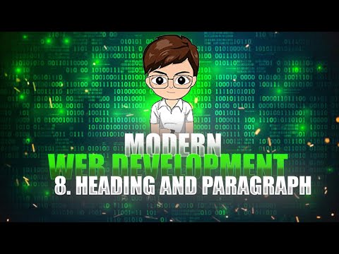 Modern Web Development | H Tag & P Tag | Part 8 | Mark | CodeX Terminal