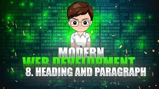 Modern Web Development | H Tag & P Tag | Part 8 | Mark | CodeX Terminal
