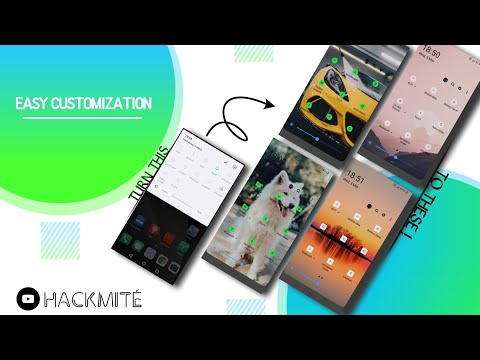 How to change the background of your notification bar.