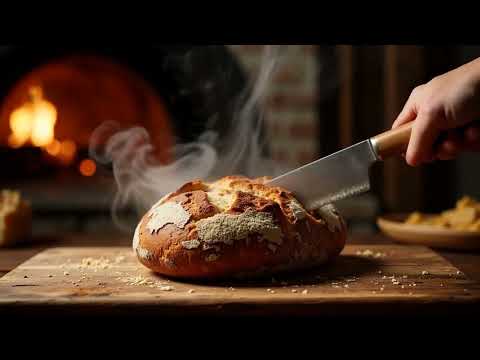 Perfectly cooked loaf of bread.