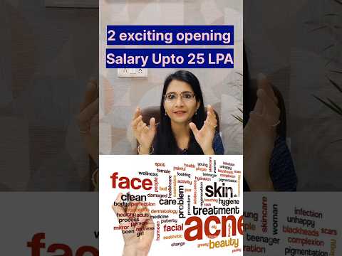 Skin Care Job | Dermatologist Career | Aesthetic Skin Care Career | Earn Money #shorts