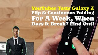 Part1|Survival Test: Phone Endures 400K Folds, Water, Flour & Eggs - See the Unbelievable Results!