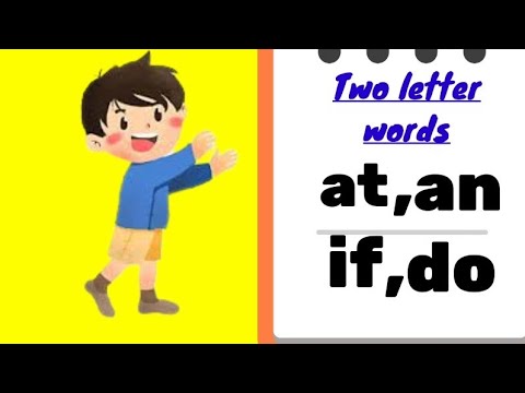 TWO LETTER WORDS || MY TIPS MY VLOG ||phonic sounds