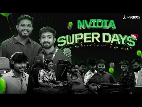 NVIDIA SUPER DAYS | CHRISTMAS GAMING FEST ✨| LOGTECH |  #logtech #trivandrumevent #gamerszone