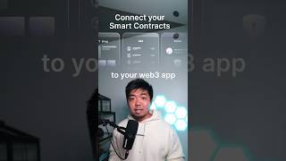 Connect smart contracts to you blockchain/web3 app #nft #web3