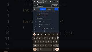 C Pattern Printing Tutorial#pattern#codingExamples