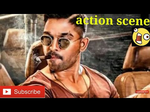 Bollywood black booster movie scene |  Allu Arjun best action scene of 2018
