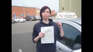 Ruth Stanton passes her driving test