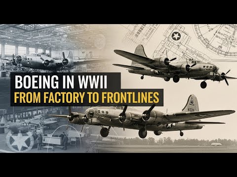 Rare and Historic Photos | Boeing's Journey from Production Line to Front Line