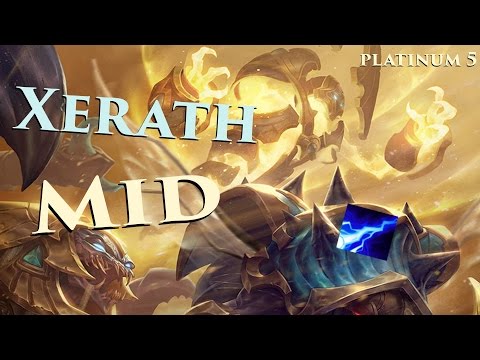 League of Legends - Xerath Mid - Full Game Commentary