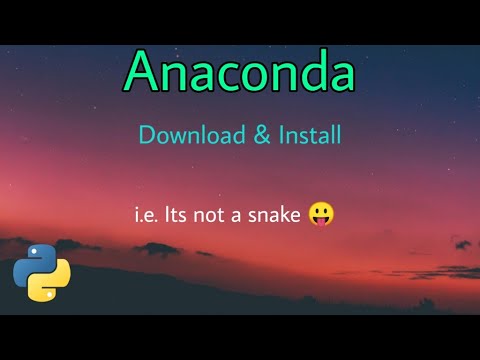 Download and Install Anaconda 3 Best IDE for python | Jupyter notebook