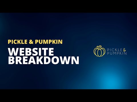 Ecommerce Website Breakdown - Pickle & Pumpkin