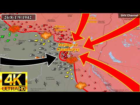 Eastern Front 1942 - Road To Stalingrad, WW2 [4K]