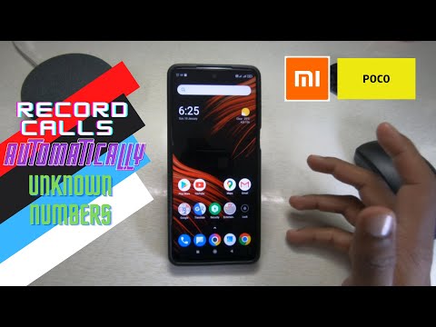 How to Record Calls Automatically from Unknown Numbers in Redmi / Mi / POCO