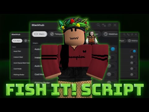 Roblox FISH IT Script 2025 | Auto Farm, Instant Fishing, 2X Speed Fishing, Element Rod | FREE NO KEY