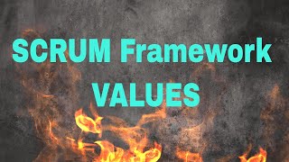 Scrum Values | 3 minutes video