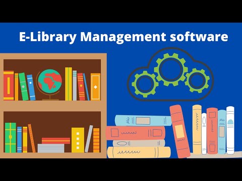 E-Library Management software| Library software| 2021